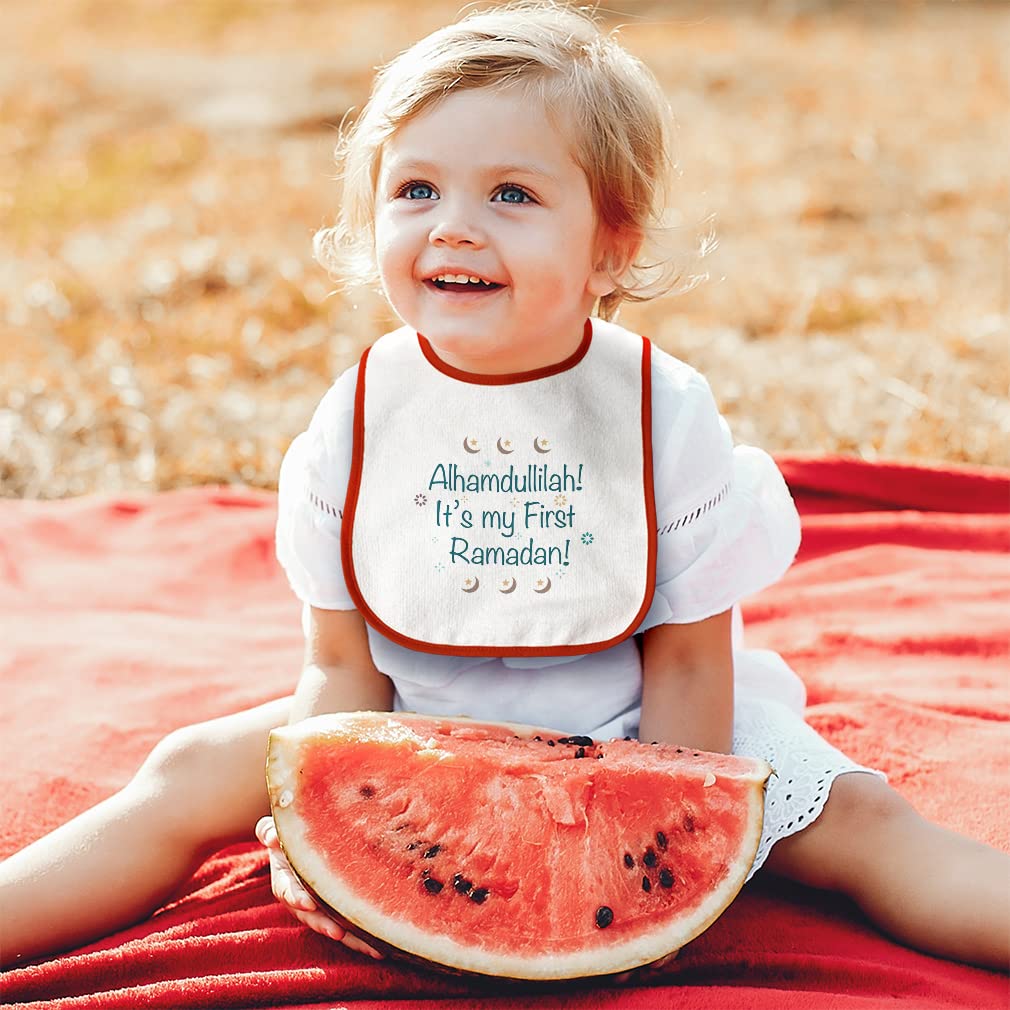 Gender neutral baby bib for Ramadan celebration
