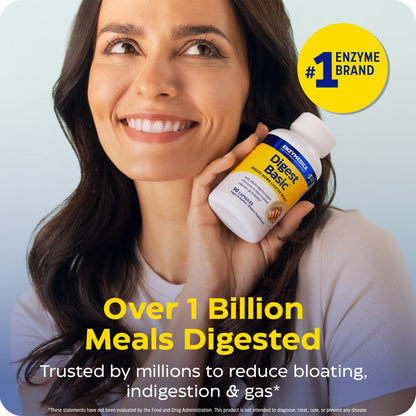 Enzymedica Digest Basic 90 capsules showing the authentic imported seal and product description for Indian consumers.