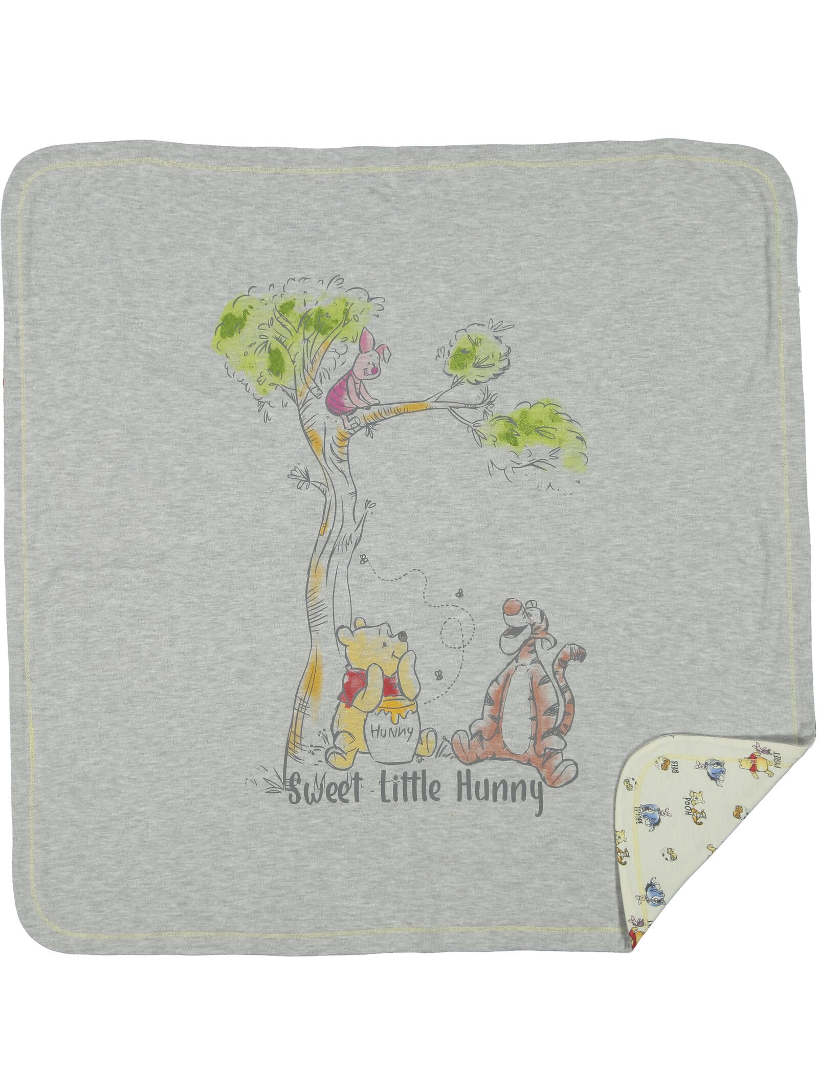 Soft cotton blend baby blanket from Disney Winnie the Pooh set