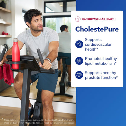 Pure Encapsulations CholestePure 180 count dietary supplement for cardiovascular health benefits