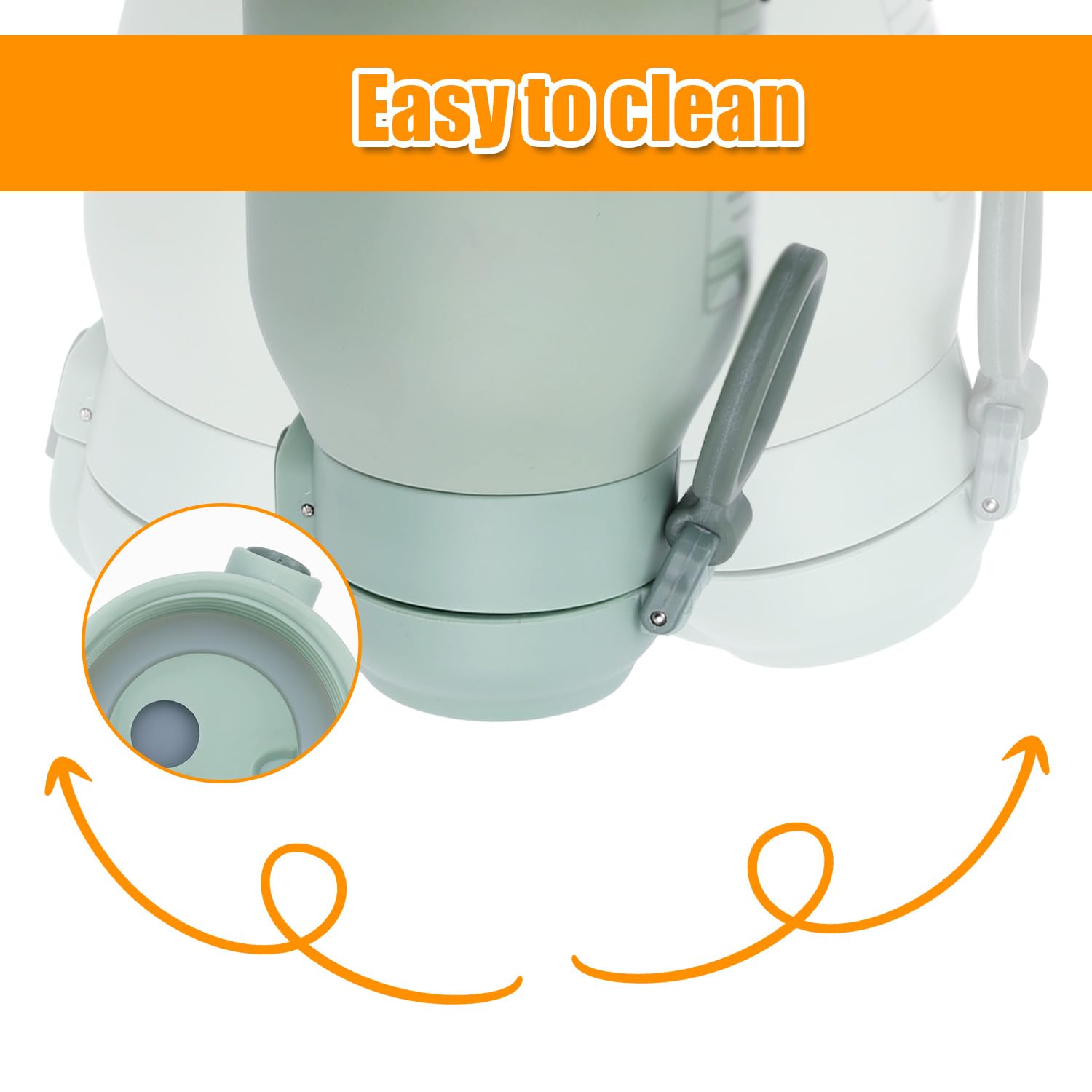 Four piece set of bottle warmer leak proof gaskets