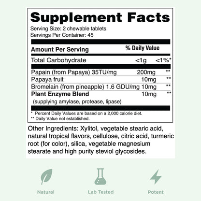 Authentic Yuve Naturals imported USA health supplement packaging with 90 chewable pieces