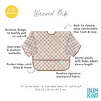 Close up of waterproof fabric and Sand Check pattern
