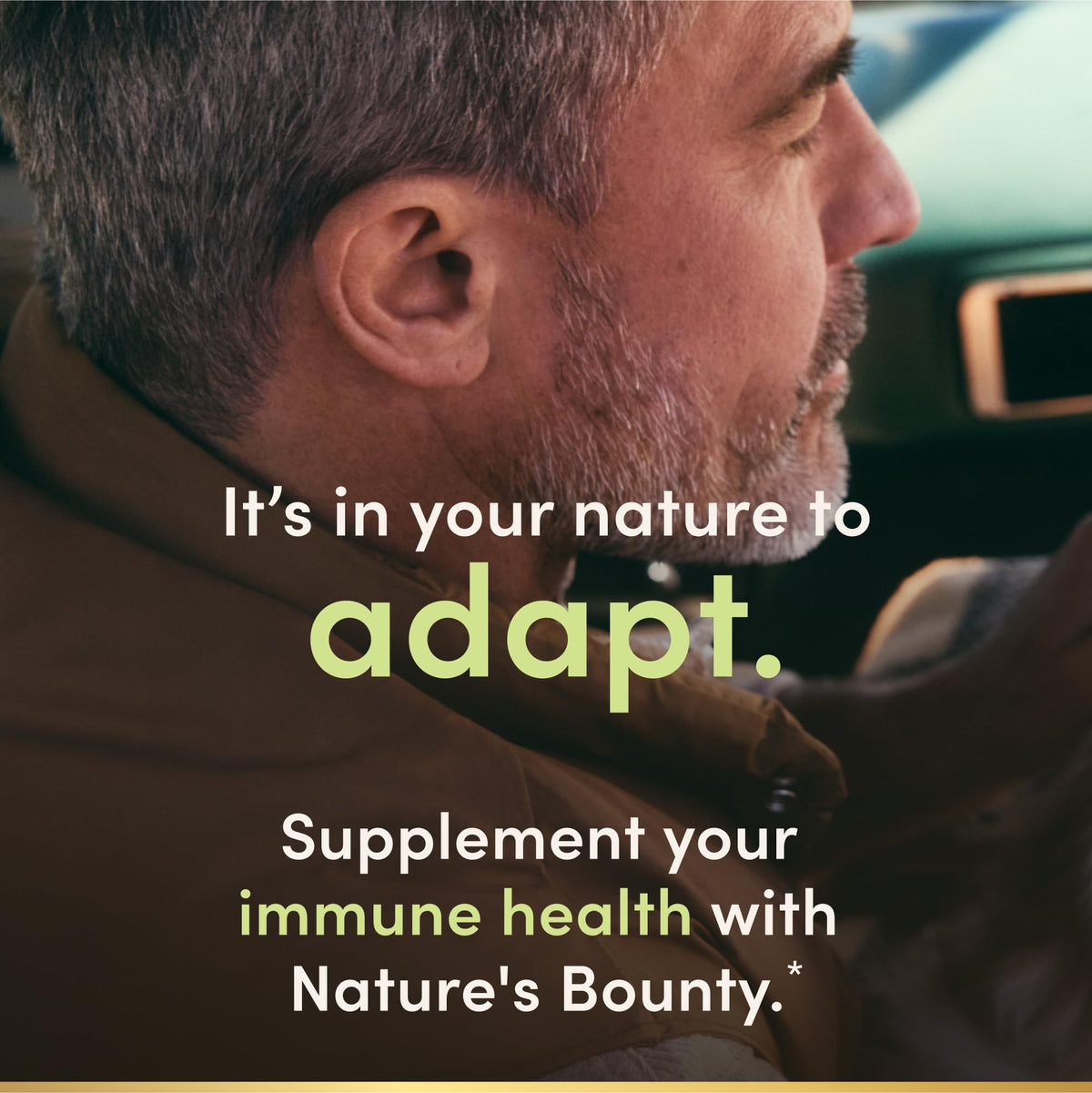 Nature's Bounty Gold Series Immune 24 Hour Plus ingredients list panel