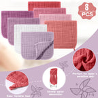 Remagr 6 layer absorbent baby burp rags set
