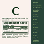 Natures Bounty antioxidant health caplets bottle packaging
