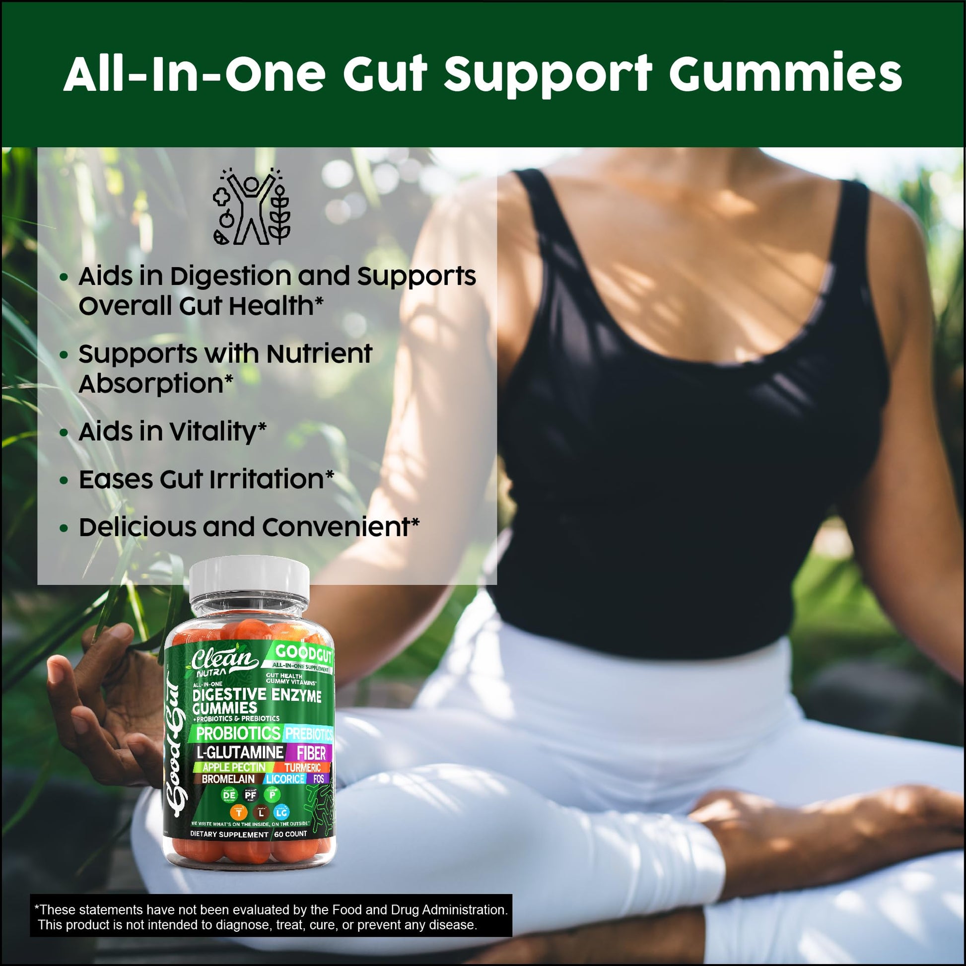 Clean Nutraceuticals orange turmeric flavor digestive supplement for bloating and gas relief