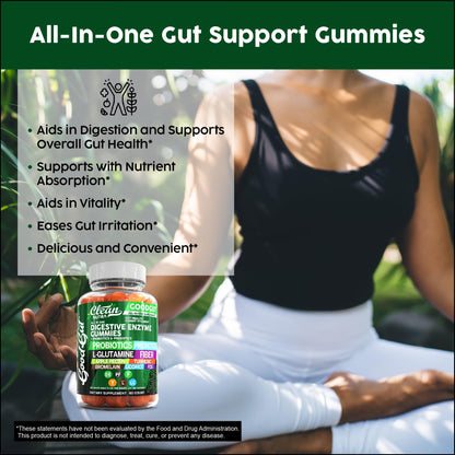 Clean Nutraceuticals orange turmeric flavor digestive supplement for bloating and gas relief