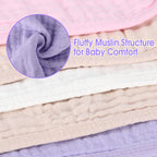 High absorbency baby burp cloths for infants