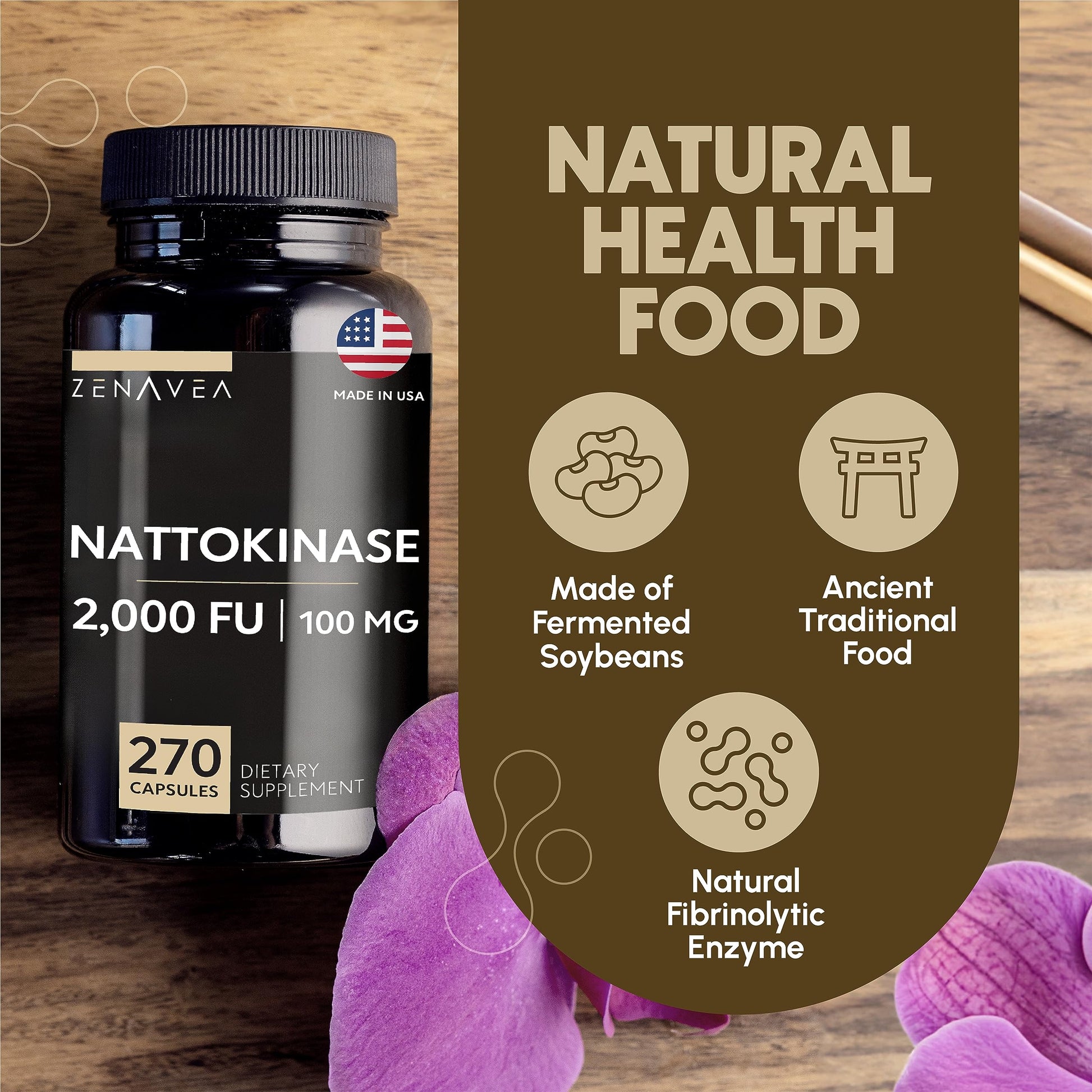 Authentic USA imported Zenavea cardiovascular care supplement ready for Indian consumers.