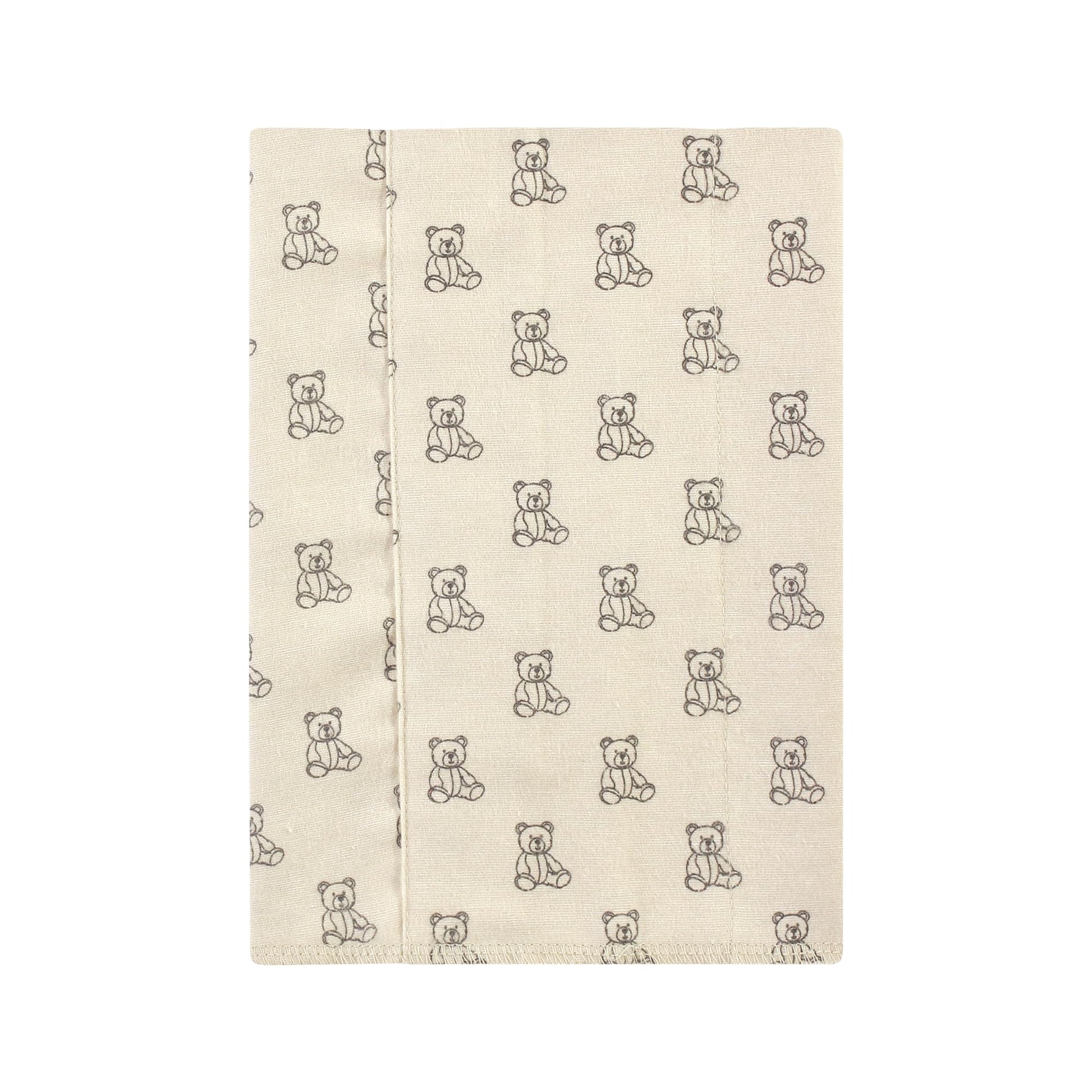 Hudson Baby nursery essentials teddy bear pattern cloths