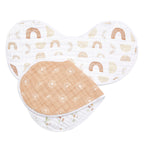 Back view showing snap closure of Aden + Anais burpy bib