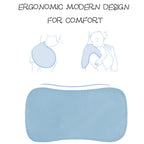 Six pack Konssy cotton muslin cloths for newborns