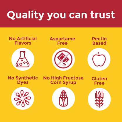 Orange citrus flavor adult chewable vitamins for healthy skin and immunity