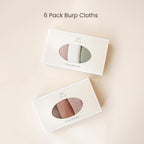 Konssy muslin cloths neatly packaged for baby registry gift