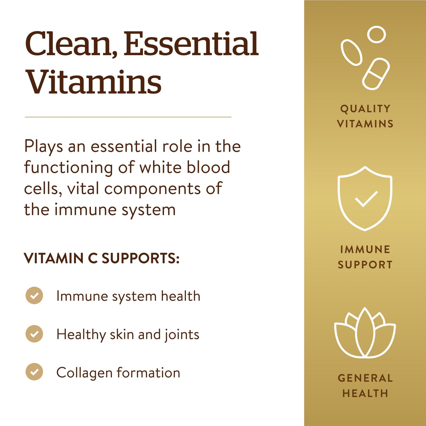 Solgar non-gmo gluten-free vitamin c daily wellness capsules supplement