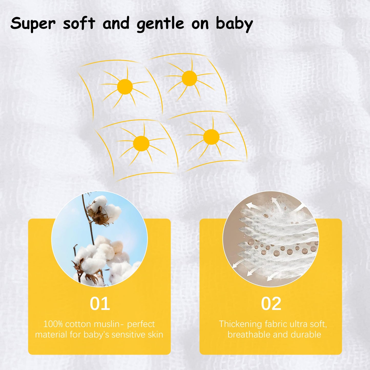 Parent using Lovely Care burp cloth for infant feeding