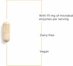 Integrative Therapeutics Lipase Concentrate HP vegan capsule bottle back view