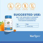 MaryRuth Organics vegan vitamin C gummies ingredient list details