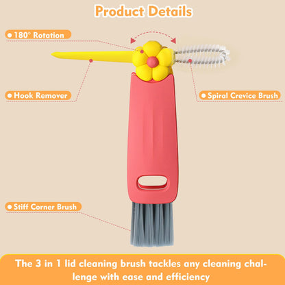 Jxmltt bottle cleaning tool showing spiral brush detail