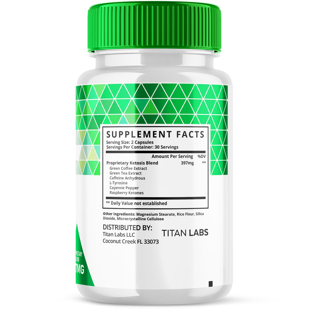 Nutrarize Zenfit 60 capsules supplement facts and ingredient label