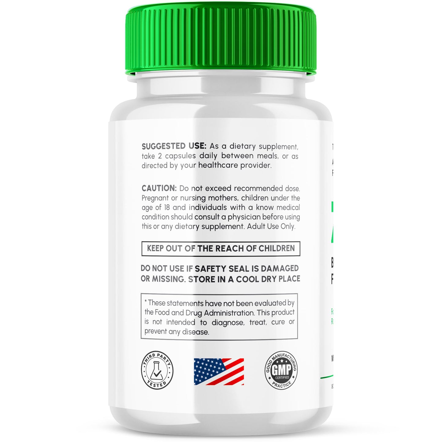 Authentic NutraRize Zenfit Advanced Keto support pills placed next to the container on a clean surface.