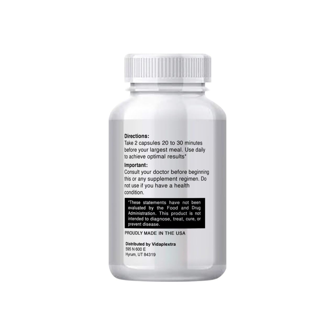 Imported USA dietary supplement for ketogenic lifestyle and energy boost close up view.