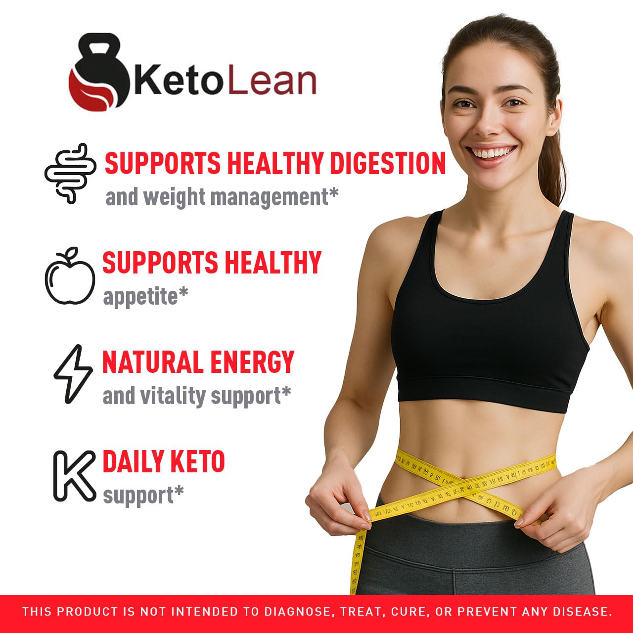 Livorka apple cider vinegar keto supplement ingredients and nutritional facts label view.