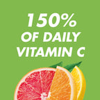 Close up of individually wrapped Halls vitamin C citrus drops