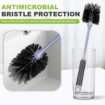 Ergonomic non-slip rubber handle of Zhayao cleaning brush