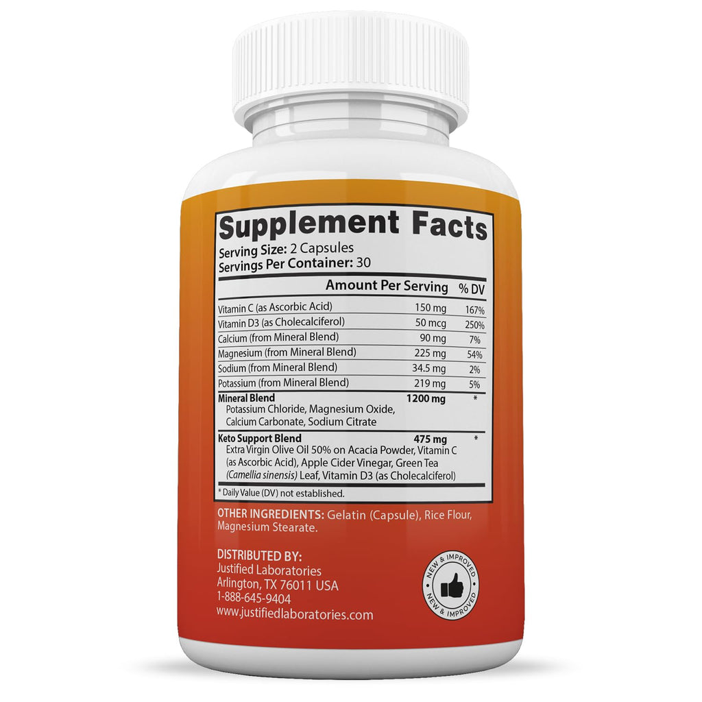 Justified Laboratories Keto GT Extreme packaging angle