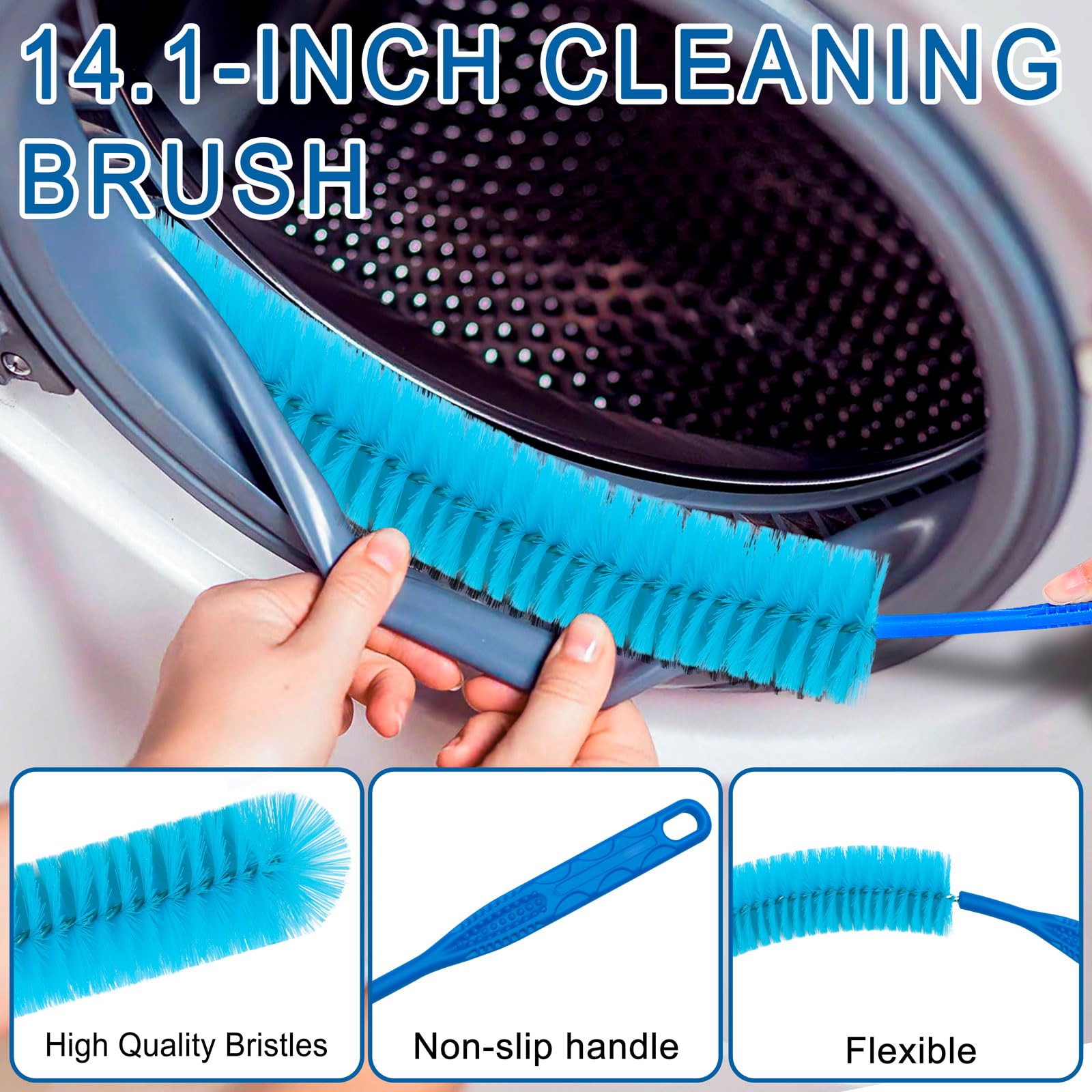 Ergonomic handle design of Swktpp kitchen cleaning kit