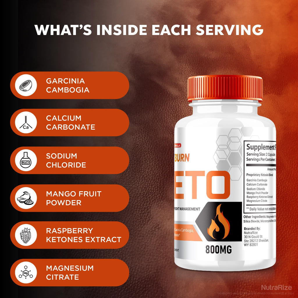 NutraRize Fast Burn Keto wellness product lifestyle shot