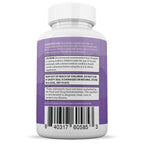 Justified Laboratories ultra fast keto bottle back label information