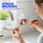 Holikme cleaning brushes for narrow neck bottles