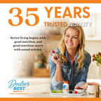 Doctor's Best Vitamin C dietary supplement cap and safety seal detail