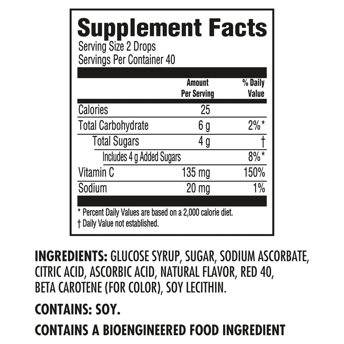 Halls Defense dietary supplement economy pack back label showing nutrition facts