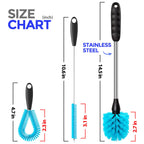Holikme kitchen brush set storage on hook