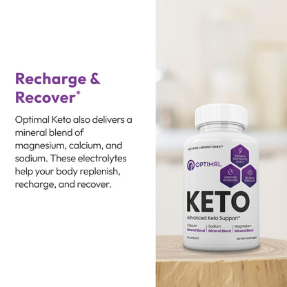 Justified Laboratories exogenous ketones dietary supplement for hydration support