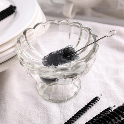 Set of 14 tube brushes shown fanned out for size comparison