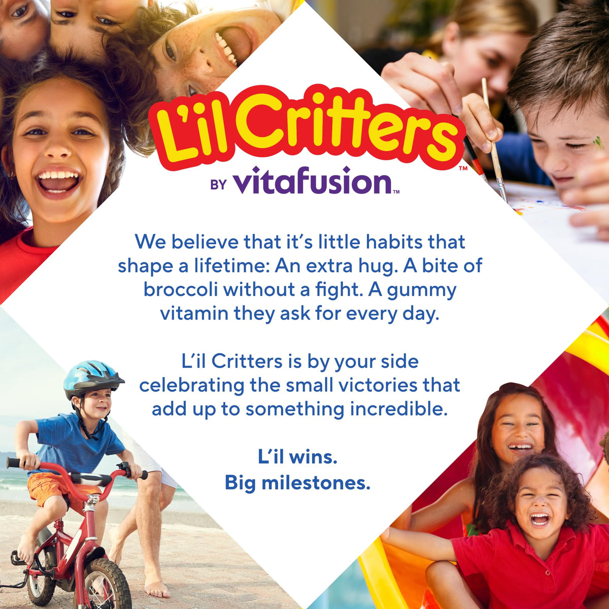 Complete product packaging display for children immune support vitamins