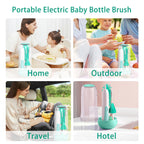 Fan Home electric bottle brush drying rack setup