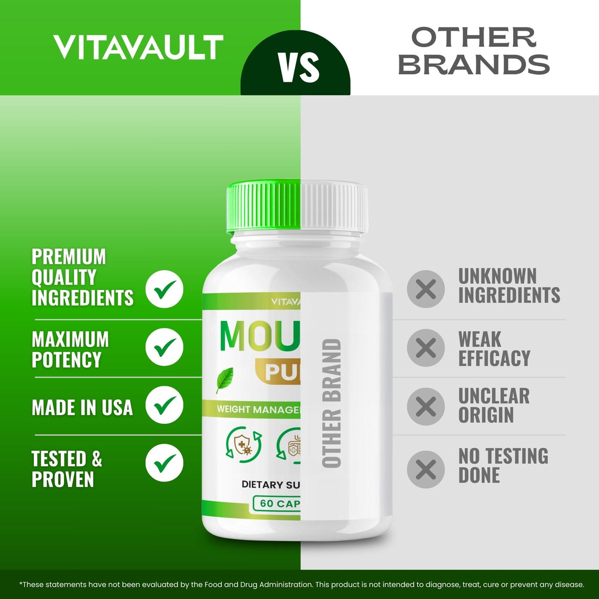 Vitavault Mounje Pure advanced formula lifestyle wellness product shot