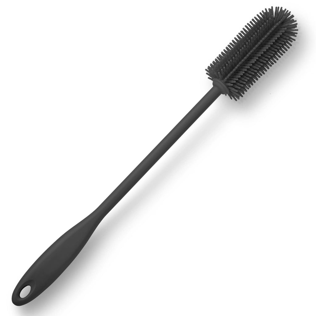 Purtribe long handle bottle cleaner in charcoal