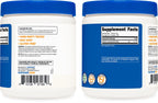 Nutricost supplement bottle with powder serving visualization