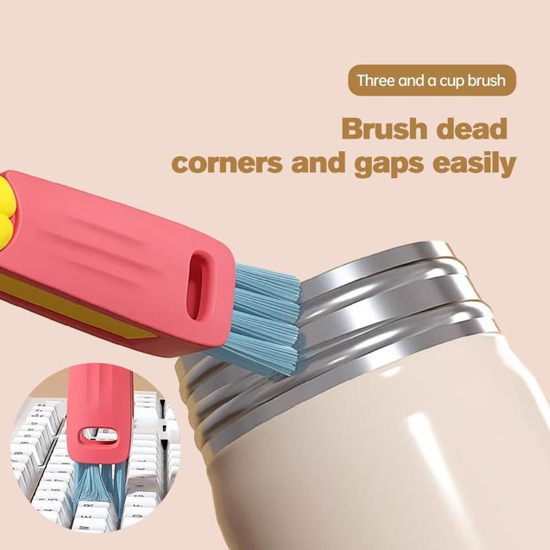 Moonboat portable bottle lid scrubber set showing brush heads
