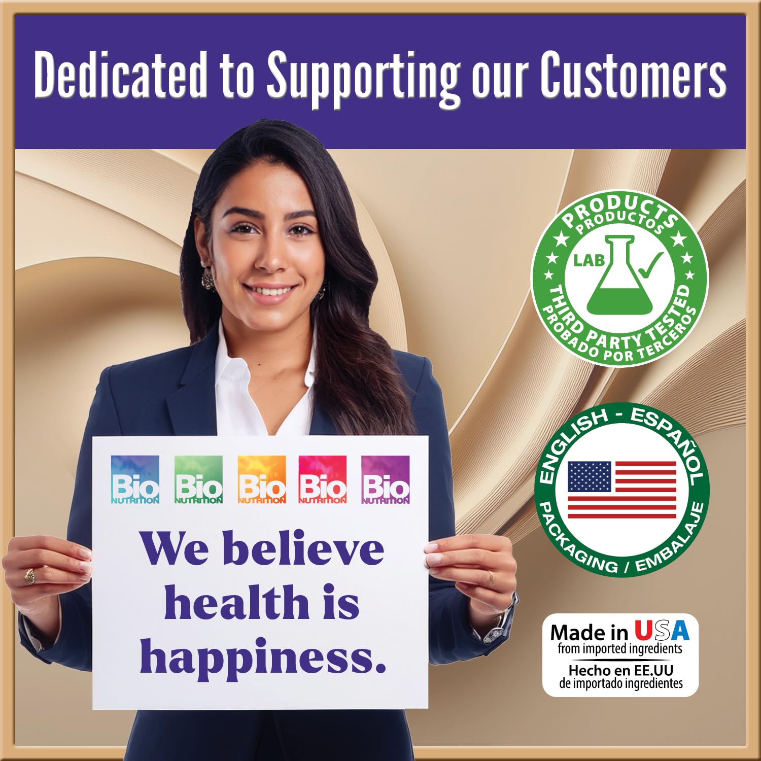 Authentic USA imported Bio Nutrition fat reduction capsule bottle packaging details