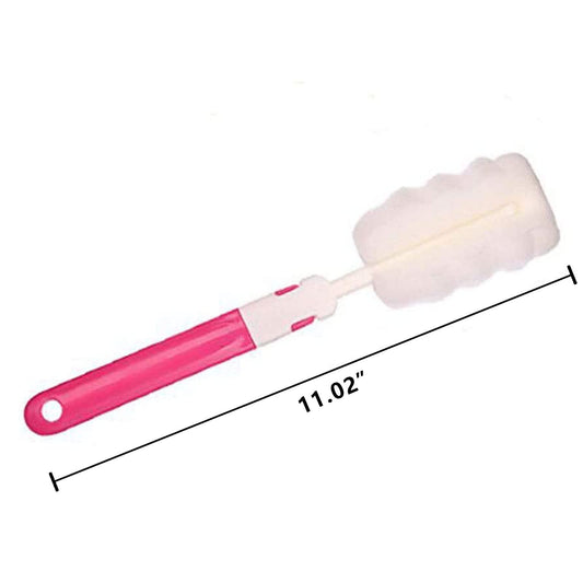 Blue and pink Invoda bottle cleaning brushes for baby bottles