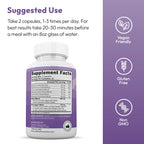 Justified Laboratories Ultra Fast Pure Keto Boost supplement facts label