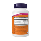 NOW Foods Vitamin C supplement label showing active ingredients